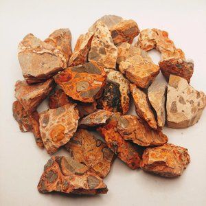 Raw Leopardite Jasper